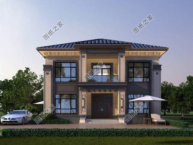 新中式風(fēng)農(nóng)村別墅設(shè)計(jì)，符合老百姓的傳統(tǒng)審美，帶來(lái)舒適享受