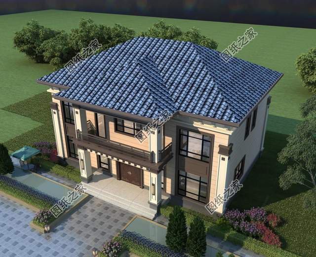 新中式風(fēng)農(nóng)村別墅設(shè)計(jì)，符合老百姓的傳統(tǒng)審美，帶來(lái)舒適享受