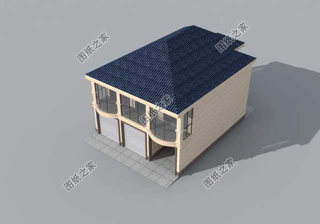 帶商鋪的農(nóng)村別墅設(shè)計(jì)，在家也能掙到錢，全家老小都喜歡