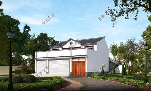 帶商鋪的農(nóng)村別墅設(shè)計(jì)，在家也能掙到錢，全家老小都喜歡