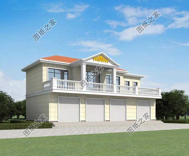 帶商鋪的農(nóng)村別墅設(shè)計(jì)，在家也能掙到錢，全家老小都喜歡