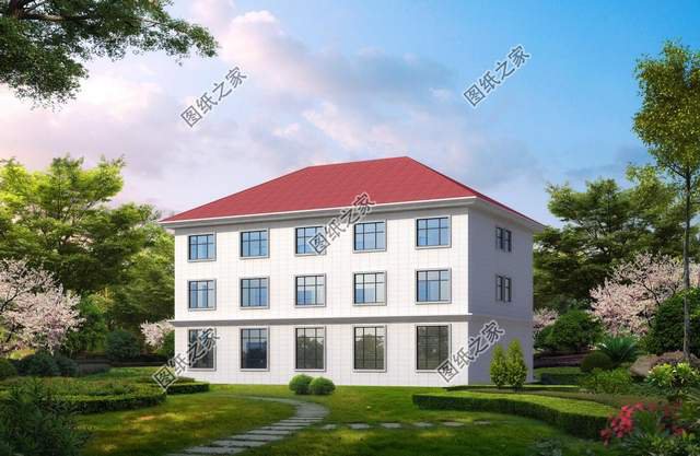 帶商鋪的農(nóng)村別墅設(shè)計(jì)，在家也能掙到錢，全家老小都喜歡