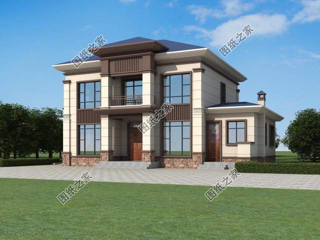 農(nóng)村二層別墅設計，更為經(jīng)濟實用，適合老百姓的建造優(yōu)質(zhì)戶型