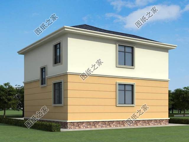 農(nóng)村二層別墅設計，更為經(jīng)濟實用，適合老百姓的建造優(yōu)質(zhì)戶型