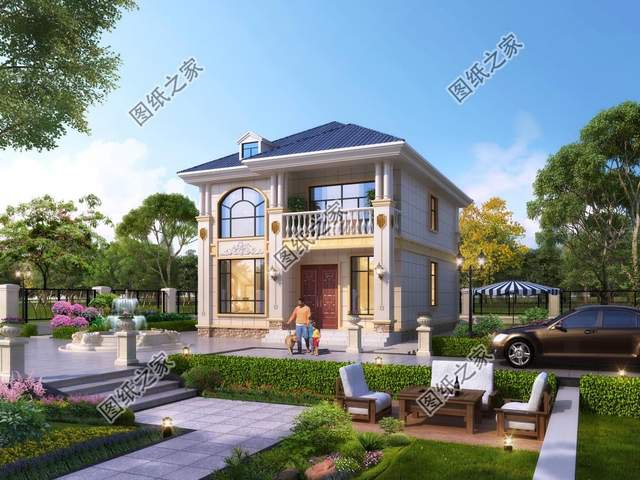 農(nóng)村建房預(yù)算不夠，來看看下面兩開間別墅設(shè)計(jì)，有沒有中意款式