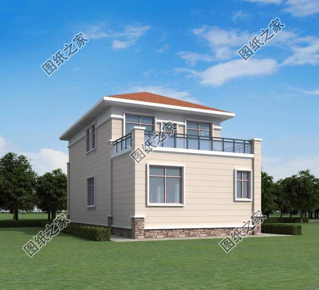 農(nóng)村建房預(yù)算不夠，來看看下面兩開間別墅設(shè)計(jì)，有沒有中意款式