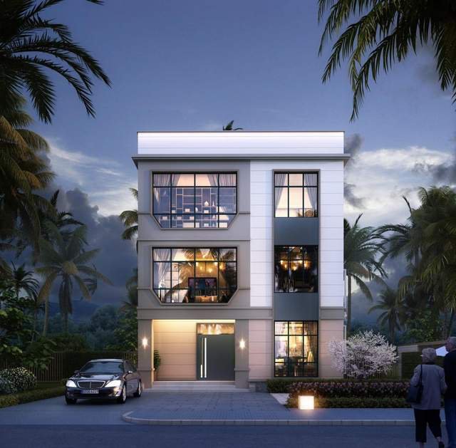 三層兩開(kāi)間別墅設(shè)計(jì)，小面寬也能建好房，城里人看了都羨慕了