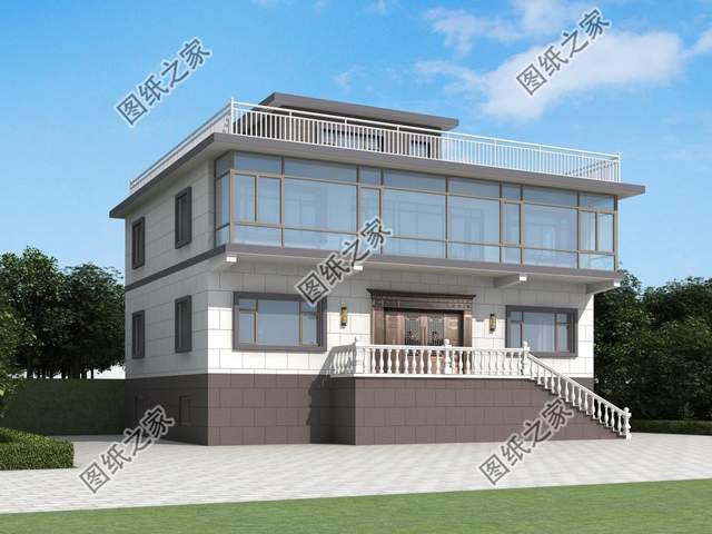 帶地下室的農(nóng)村別墅設(shè)計(jì)，看一眼就能愛上的住宅，方便又實(shí)用