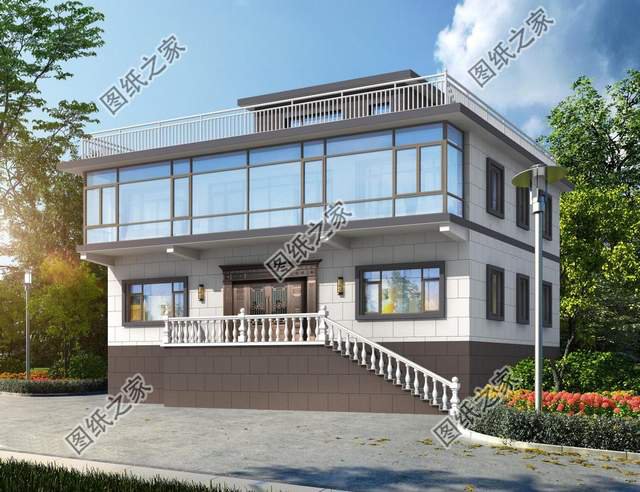 帶地下室的農(nóng)村別墅設(shè)計(jì)，看一眼就能愛上的住宅，方便又實(shí)用