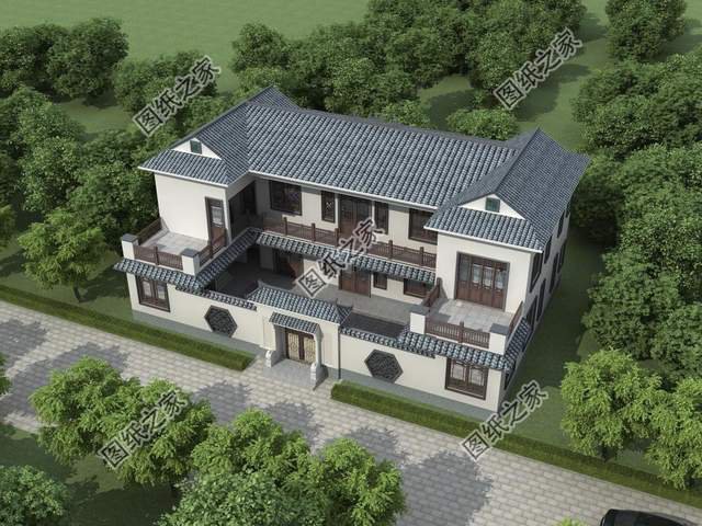 中式合院別墅設(shè)計(jì)推薦，既寬敞又大氣享受放松愜意生活