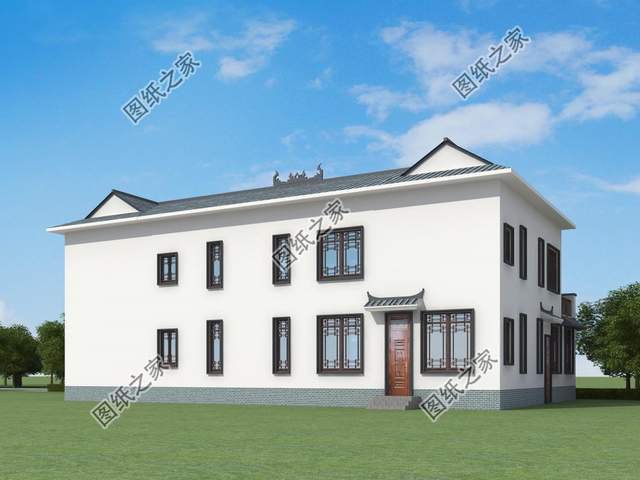 中式合院別墅設(shè)計(jì)推薦，既寬敞又大氣享受放松愜意生活