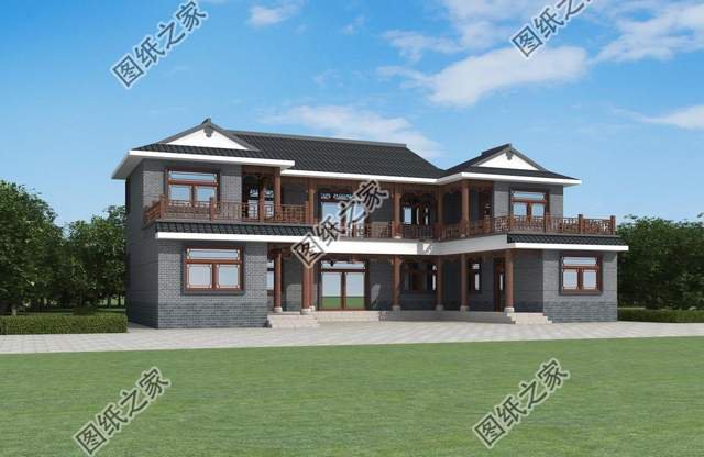 中式合院別墅設(shè)計(jì)推薦，既寬敞又大氣享受放松愜意生活