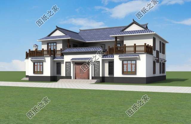 中式合院別墅設(shè)計(jì)推薦，既寬敞又大氣享受放松愜意生活