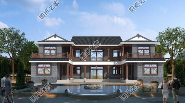 中式合院別墅設(shè)計(jì)推薦，既寬敞又大氣享受放松愜意生活