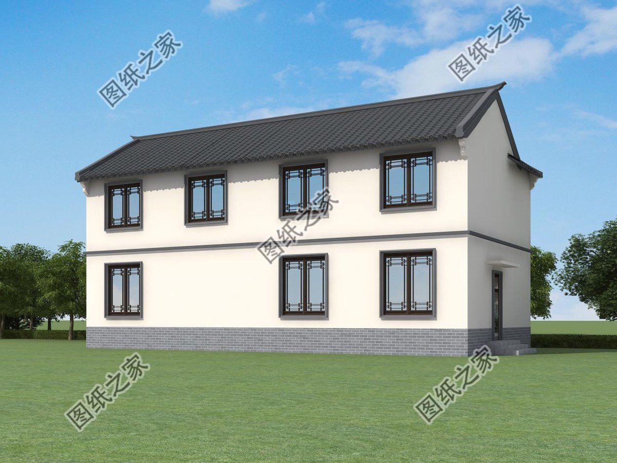 農(nóng)村徽派別墅設(shè)計(jì)推薦，渾身散發(fā)優(yōu)美的韻味讓人無(wú)法自拔