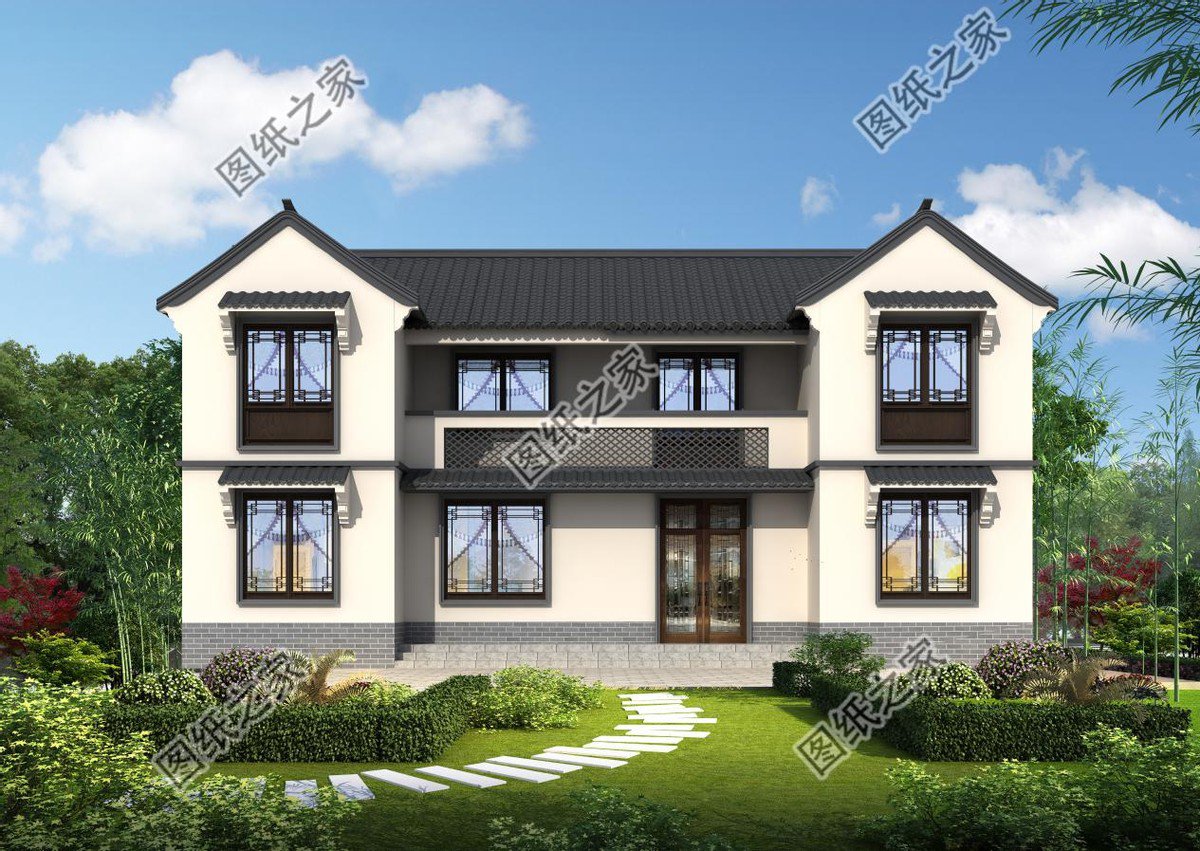 農(nóng)村徽派別墅設(shè)計(jì)推薦，渾身散發(fā)優(yōu)美的韻味讓人無(wú)法自拔