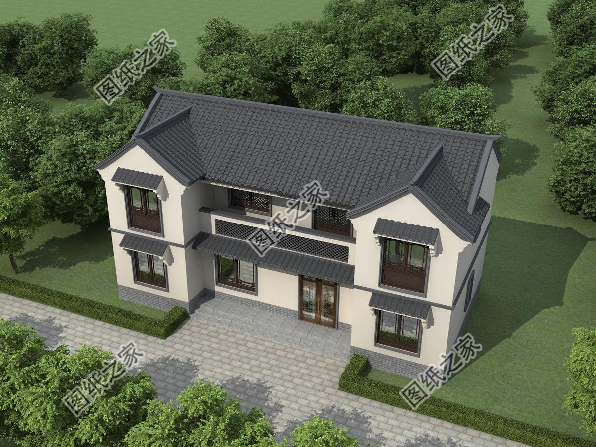 農(nóng)村徽派別墅設(shè)計(jì)推薦，渾身散發(fā)優(yōu)美的韻味讓人無(wú)法自拔