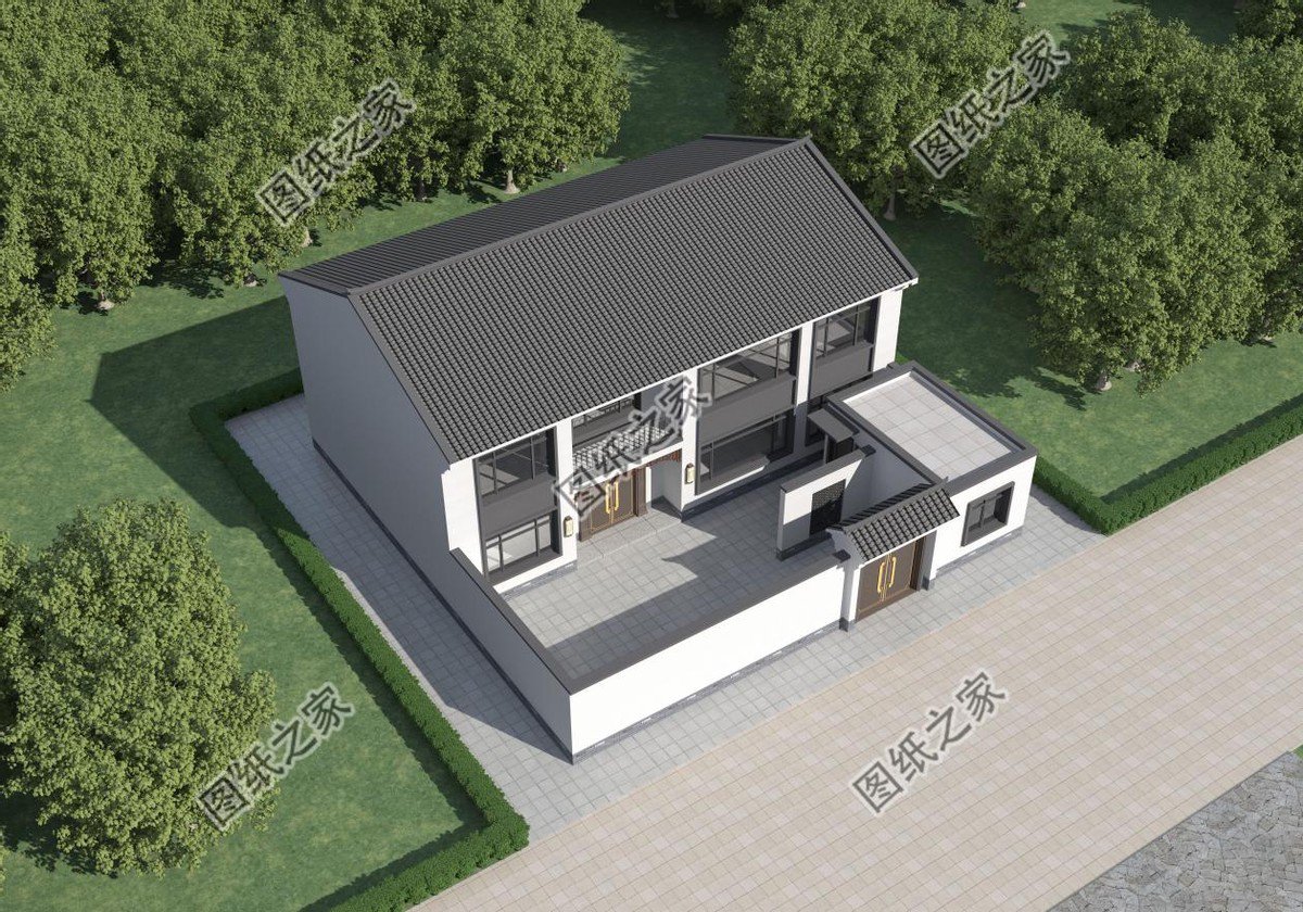 農(nóng)村徽派別墅設(shè)計(jì)推薦，渾身散發(fā)優(yōu)美的韻味讓人無(wú)法自拔