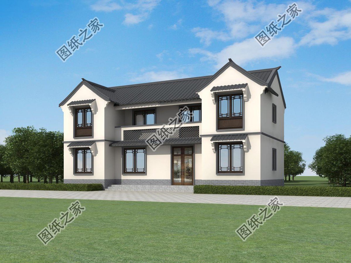 農(nóng)村徽派別墅設(shè)計(jì)推薦，渾身散發(fā)優(yōu)美的韻味讓人無(wú)法自拔