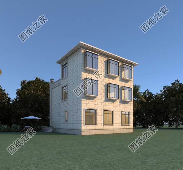 農(nóng)村三層簡歐式別墅設(shè)計，造價不高人人都可以建，喜歡收藏不錯過