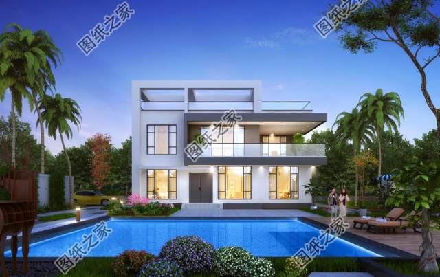 現代風格鄉(xiāng)村別墅，勇于打破常規(guī)的設計理念，彰顯年輕人的個性化