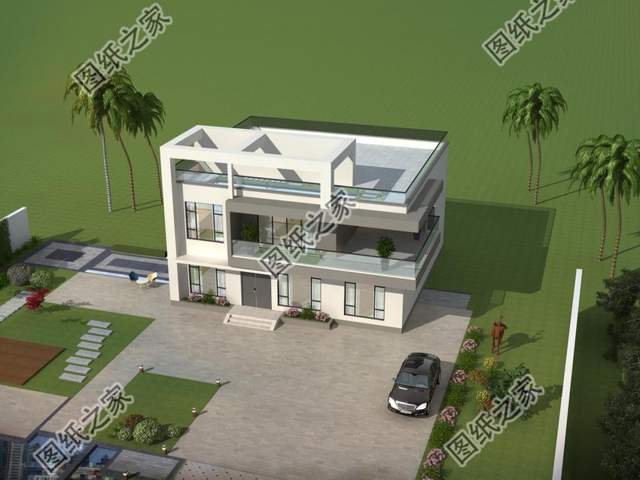 現代風格鄉(xiāng)村別墅，勇于打破常規(guī)的設計理念，彰顯年輕人的個性化