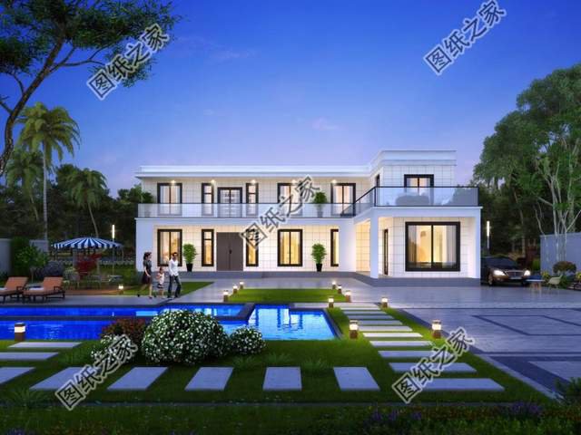 現代風格鄉(xiāng)村別墅，勇于打破常規(guī)的設計理念，彰顯年輕人的個性化