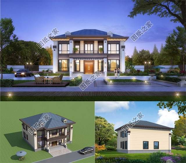 農(nóng)村自建房設(shè)計，外觀大氣美觀，布局合理舒適