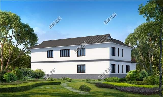 中式合院小別墅設計推薦，傳統(tǒng)住宅設計，回歸樸實的農(nóng)村生活