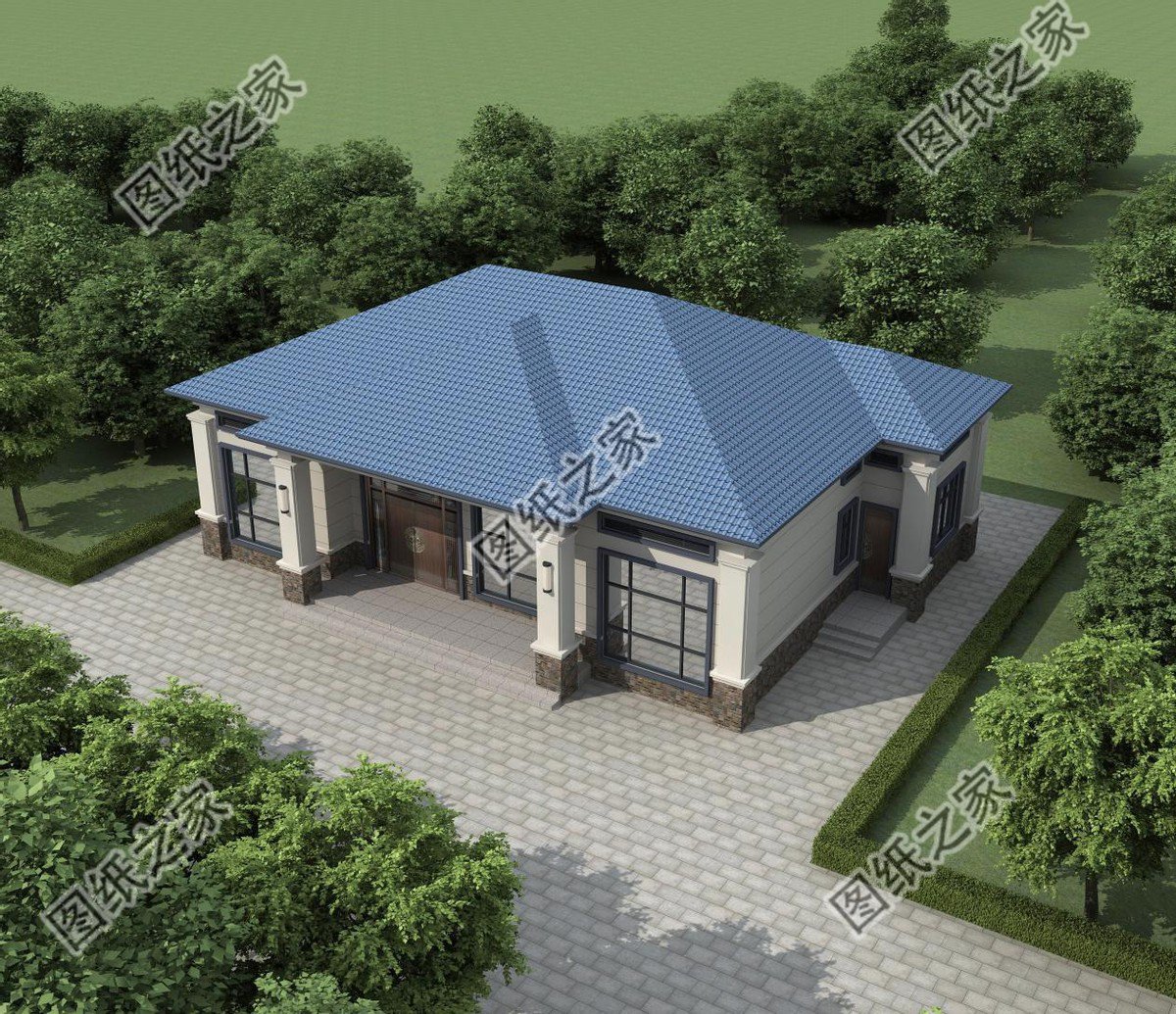 4套農(nóng)村自建房設(shè)計圖推薦，充滿鄉(xiāng)村煙火氣息，令人向往