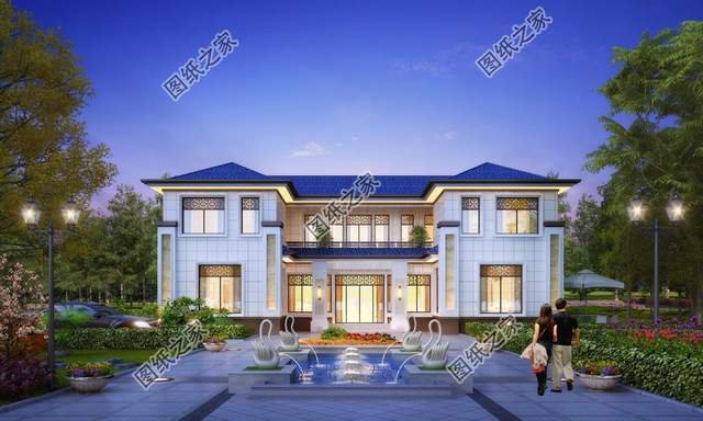 新中式農(nóng)村別墅設(shè)計(jì)推薦，中式質(zhì)感十足，絕對(duì)適合老家建