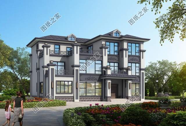 四套精美設(shè)計的農(nóng)村別墅推薦，外觀時尚大氣，非常適合農(nóng)村人