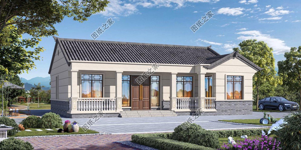 新中式農(nóng)村小別墅設(shè)計，更顯沉穩(wěn)大氣，以彰顯東方之美