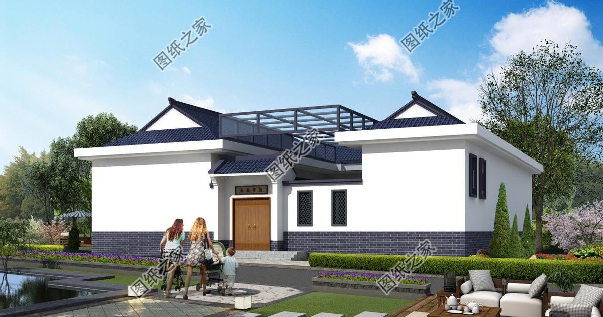 新中式農(nóng)村小別墅設(shè)計，更顯沉穩(wěn)大氣，以彰顯東方之美