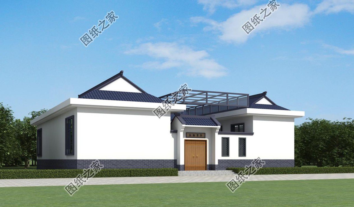 新中式農(nóng)村小別墅設(shè)計，更顯沉穩(wěn)大氣，以彰顯東方之美