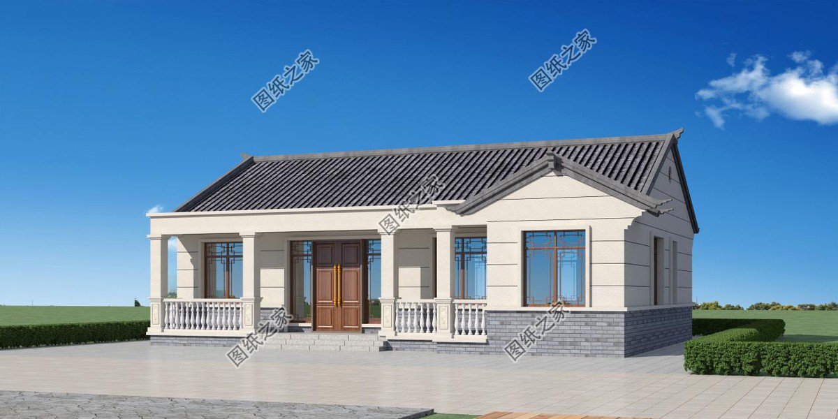 新中式農(nóng)村小別墅設(shè)計，更顯沉穩(wěn)大氣，以彰顯東方之美