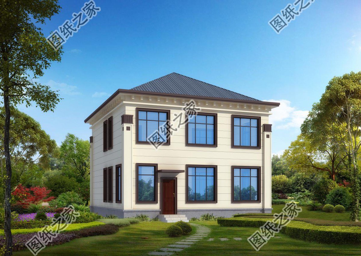 最實(shí)用農(nóng)村別墅設(shè)計(jì)，外觀端莊大氣，國(guó)人的理想住宅