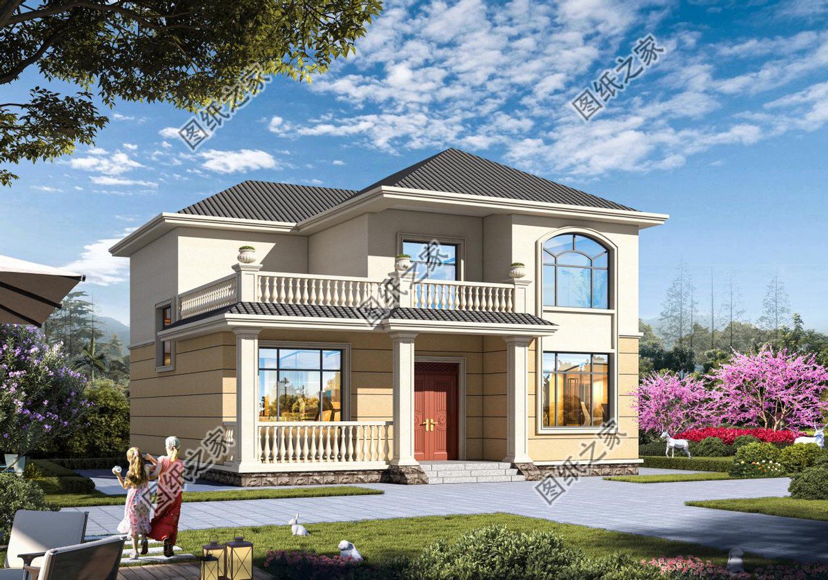 最實(shí)用農(nóng)村別墅設(shè)計(jì)，外觀端莊大氣，國(guó)人的理想住宅