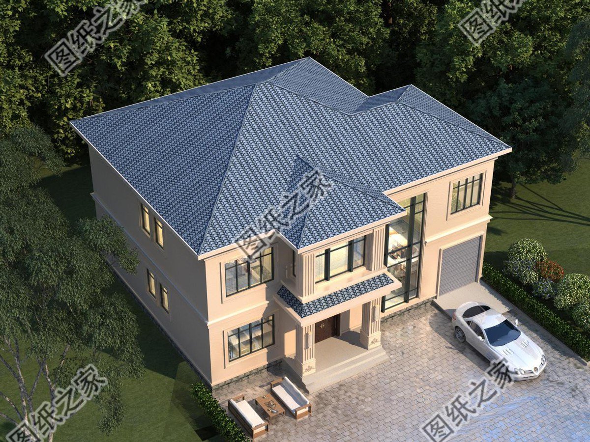 最實(shí)用農(nóng)村別墅設(shè)計(jì)，外觀端莊大氣，國(guó)人的理想住宅