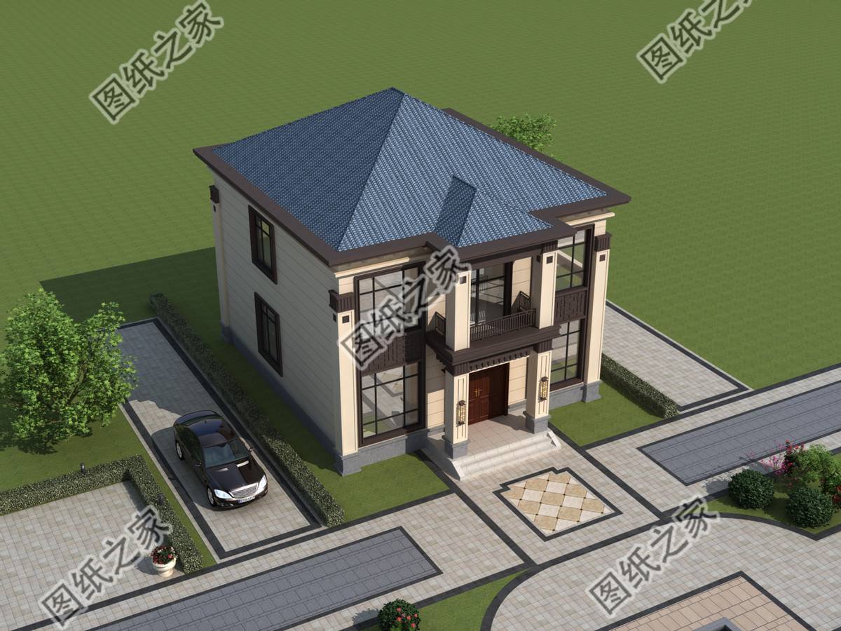 最實(shí)用農(nóng)村別墅設(shè)計(jì)，外觀端莊大氣，國(guó)人的理想住宅