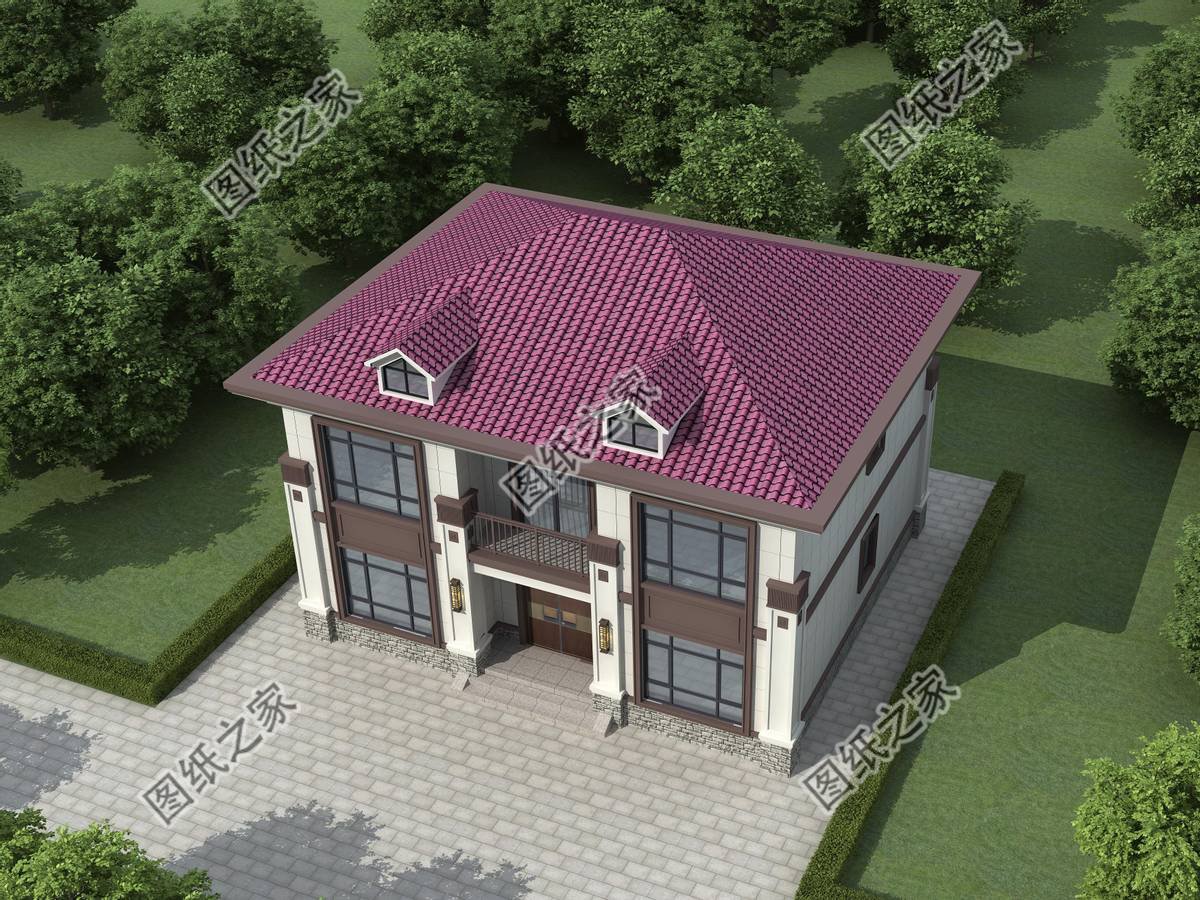 最實(shí)用農(nóng)村別墅設(shè)計(jì)，外觀端莊大氣，國(guó)人的理想住宅