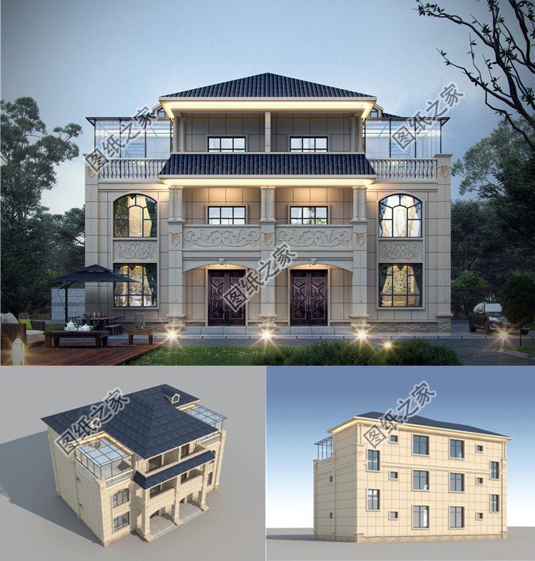 鄉(xiāng)村兄弟雙拼自建房，一家人生活在一起，追求更高更好的生活品質(zhì)