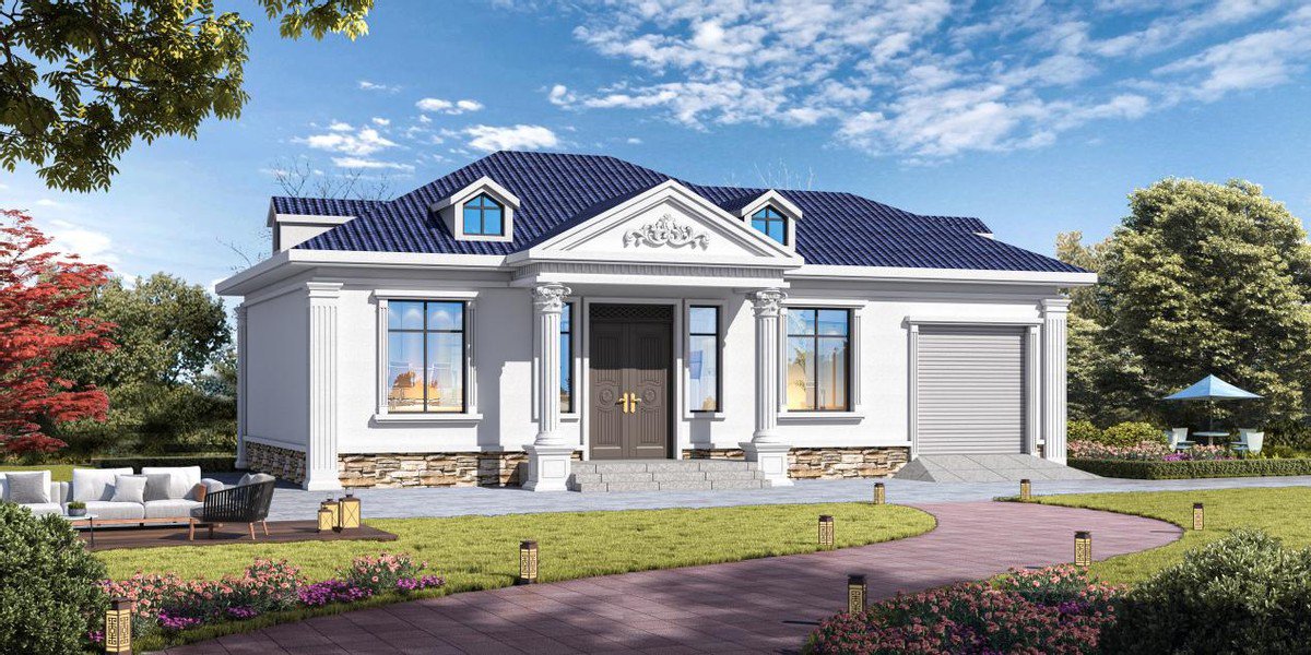 華麗歐式風(fēng)是當(dāng)下農(nóng)村建房的主流，更多人建房的選擇