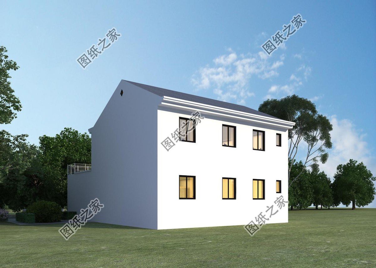 現(xiàn)代風鄉(xiāng)村自建房設計，全是年輕人喜歡的潮流元素，美觀大氣