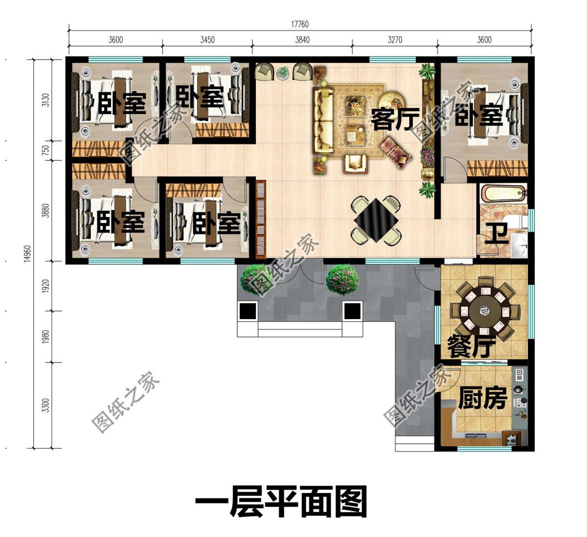 農(nóng)村一層自建房設(shè)計(jì)圖推薦，真正實(shí)用的好設(shè)計(jì)，美觀(guān)又舒適