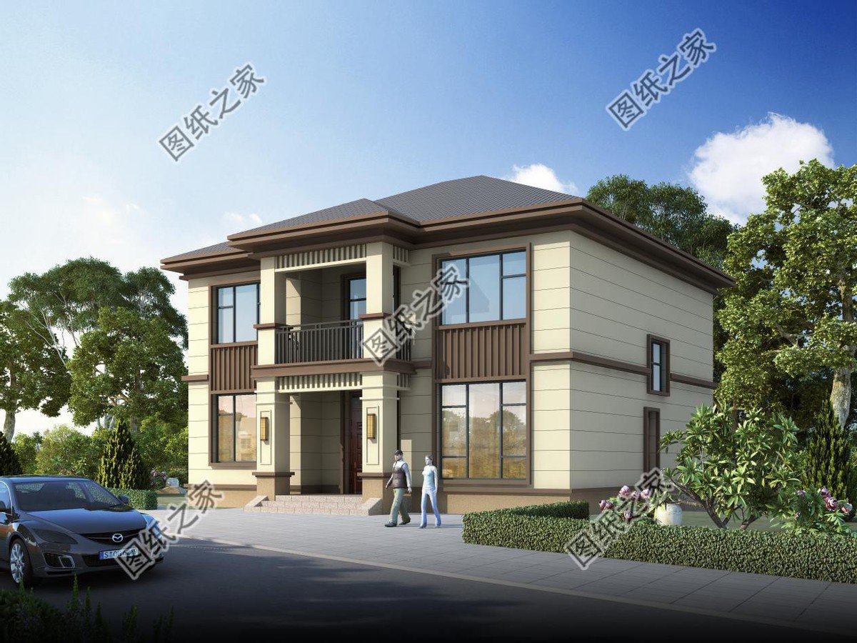 坡屋頂鄉(xiāng)村自建房設(shè)計，巧奪天工的手法，賦予了房屋靈魂一般