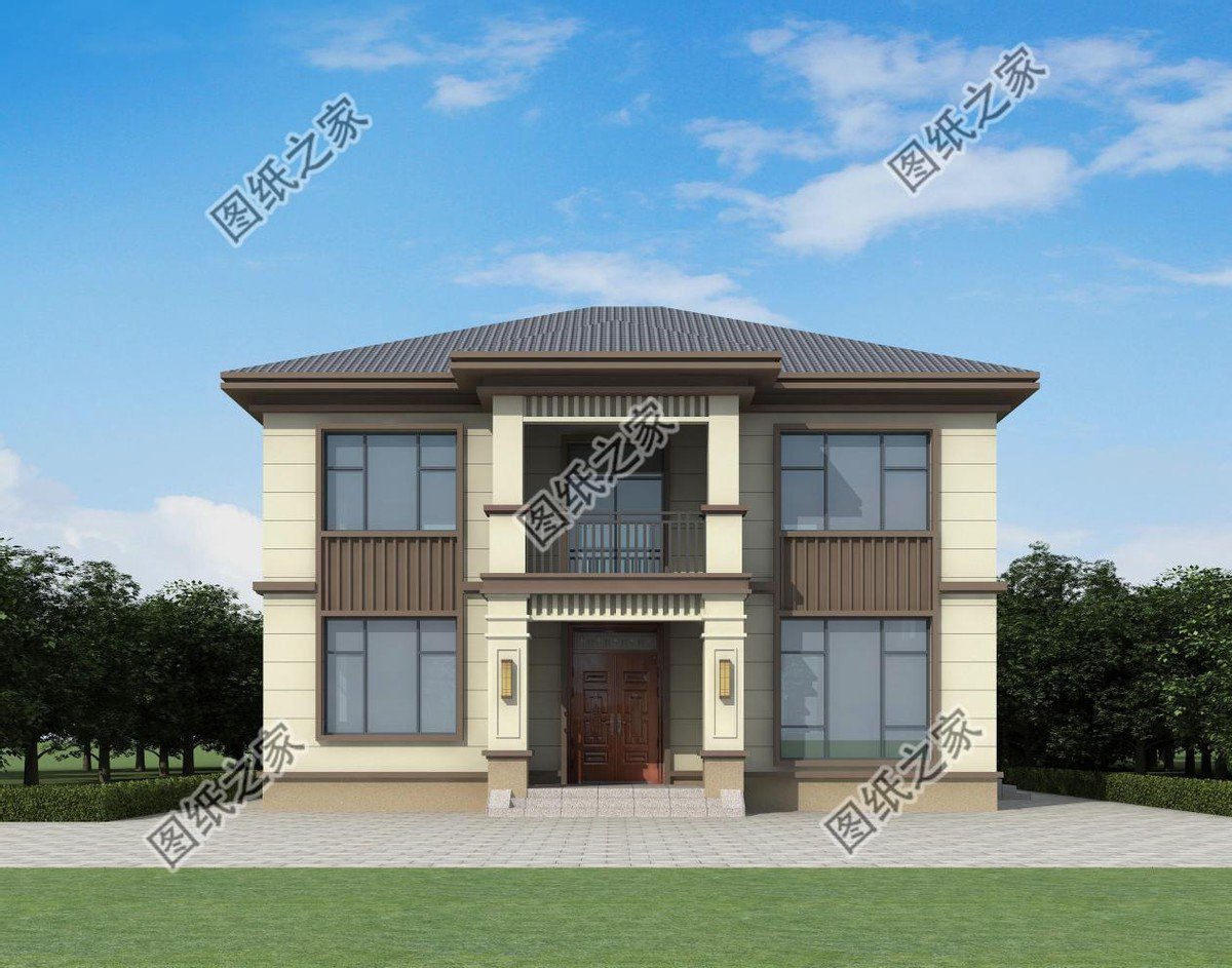 坡屋頂鄉(xiāng)村自建房設(shè)計，巧奪天工的手法，賦予了房屋靈魂一般