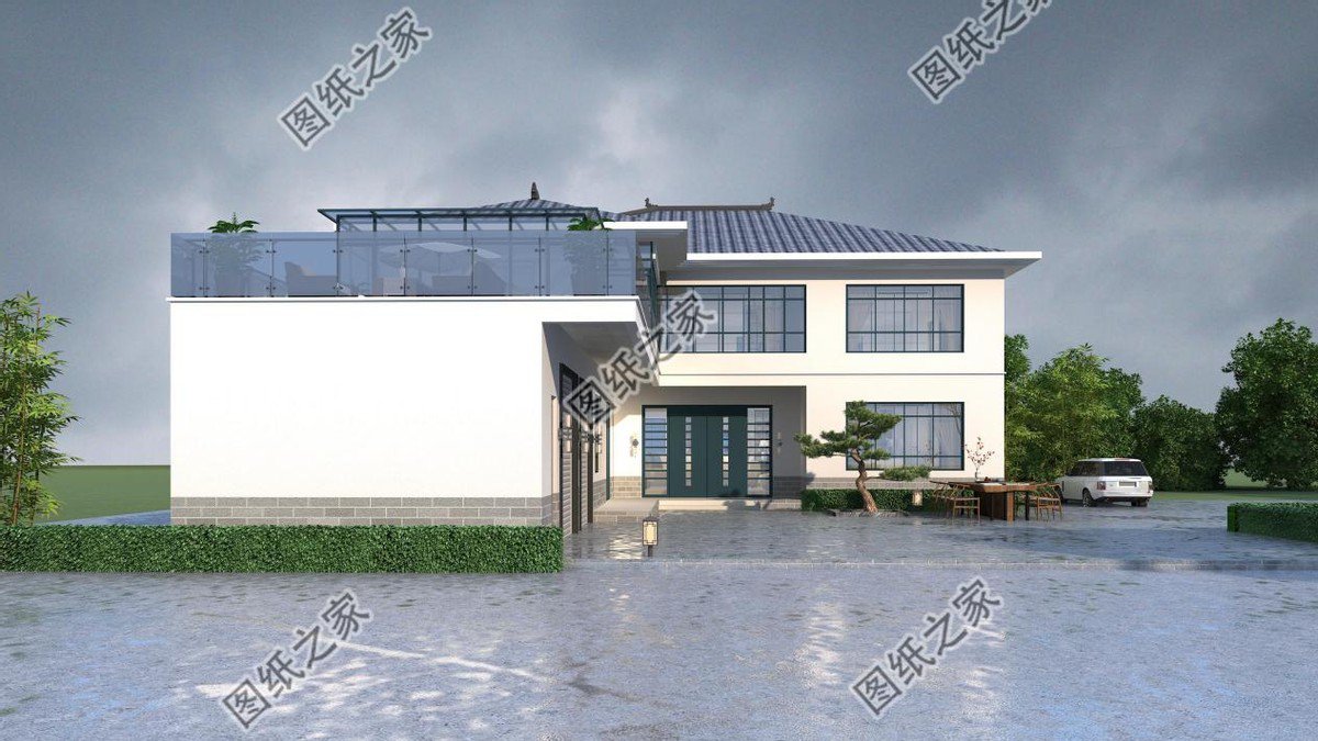 農(nóng)村自建房設(shè)計(jì)推薦，城里買房村里建房，這樣的人生真完美