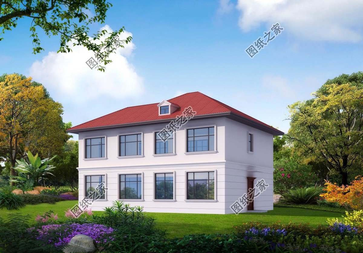 農(nóng)村自建房設(shè)計(jì)推薦，城里買房村里建房，這樣的人生真完美