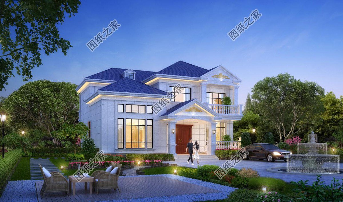 四套歐式農(nóng)村別墅設(shè)計(jì)，極致美感加上合理布局帶給你舒適享受